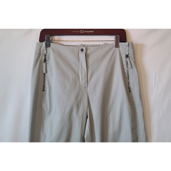 Annette Gortz Designer Womens Silver Gray Puro Pants EUR 40 US 8 - Picture 3 of 8